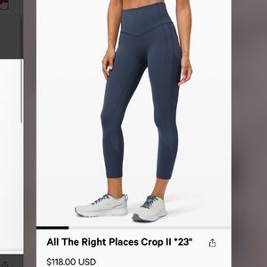 LIKE NEW LULULEMON LEGGINS